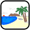 How to draw Beach