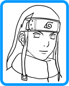 Neji coloring page