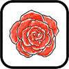 How to draw rose-top