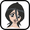 How to draw Rukia