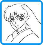 Sesshomaru coloring page