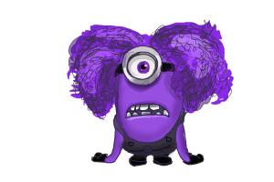 How to Draw an Evil Minion from Despicable Me