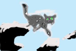 How to Draw a Snow Leopard