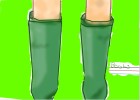 How to Draw Wellington Boots