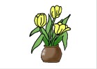 How to Draw Tulips