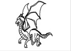 How to Draw a Dragon - Black And White