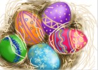 How to Draw Easter Eggs