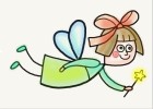 How to Draw a Simple Fairy Girl