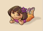 How to Draw Dora The Explorer