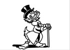 How to Draw Dagobert Duck