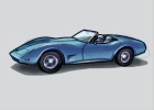 How to Draw a Corvette Car
