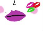 How to Draw Romantic Lipstic Face Lol