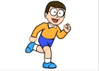 How to Draw Nobita from Doraemon