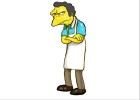 How to Draw Moe from The Simpsons