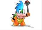 How to Draw Larry Koopa from Super Mario