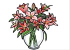 How to Draw a Vase Of Flowers