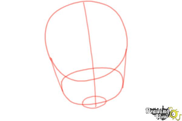 How to Draw a Baby Face - Step 2 How to Draw a Baby Face - Step 2