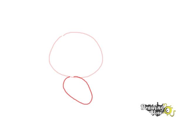 How to Draw a Baby Fox - Step 2 How to Draw a Baby Fox - Step 2
