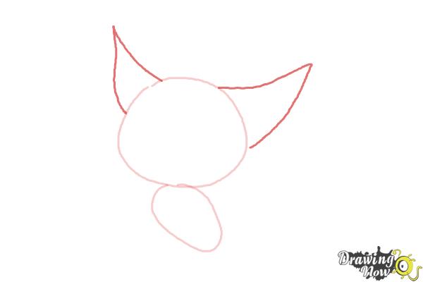 How to Draw a Baby Fox - Step 3 How to Draw a Baby Fox - Step 3