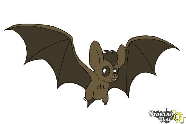 How to Draw a Bat (Ver 2) - Step 11 How to Draw a Bat (Ver 2) - Step 11