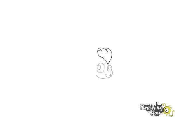 How to Draw a Bat (Ver 2) - Step 4 How to Draw a Bat (Ver 2) - Step 4