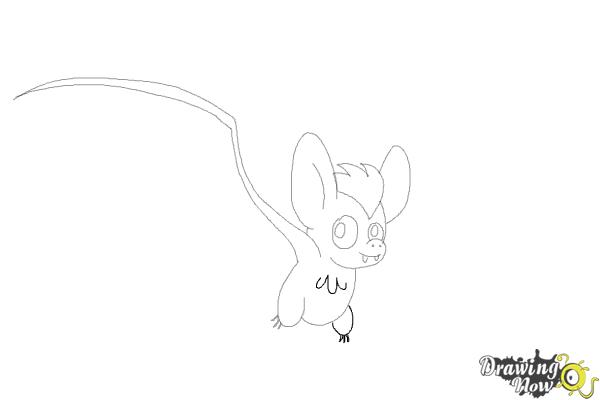 How to Draw a Bat (Ver 2) - Step 8 How to Draw a Bat (Ver 2) - Step 8