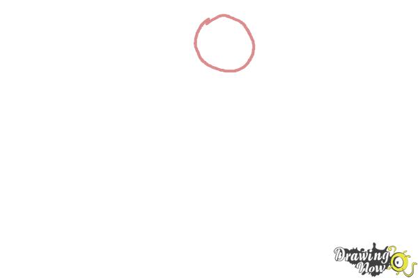 How to Draw a Beagle - Step 1 How to Draw a Beagle - Step 1