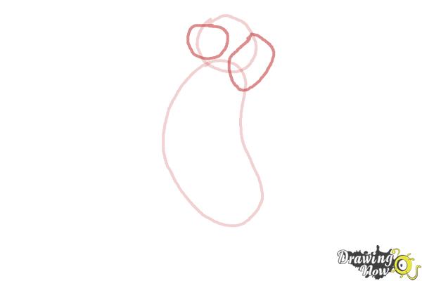 How to Draw a Beagle - Step 3 How to Draw a Beagle - Step 3
