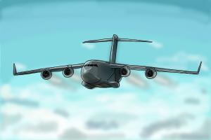 How to Draw a Boeing C-17 Globemaster Iii