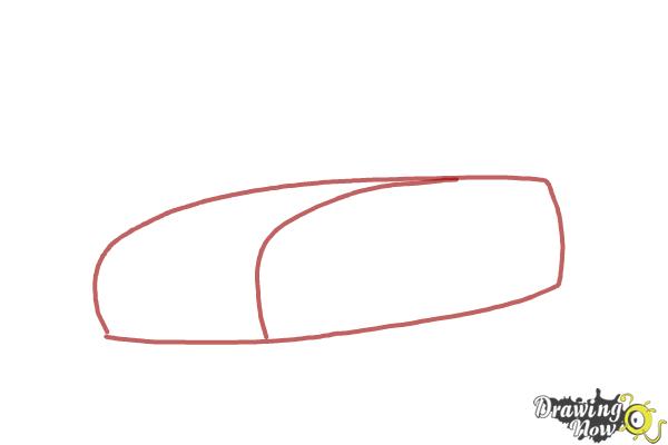 How to Draw a Car Step by Step - Step 1 How to Draw a Car Step by Step - Step 1