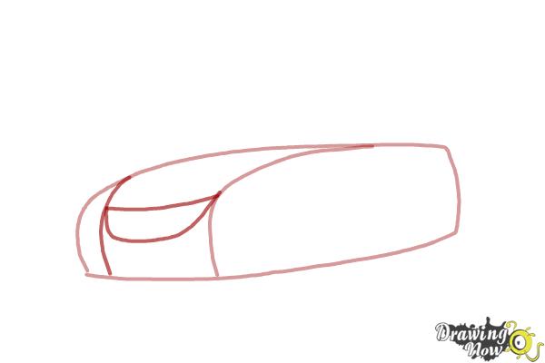 How to Draw a Car Step by Step - Step 2 How to Draw a Car Step by Step - Step 2