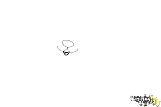 How to Draw a Cartoon Cat (Ver 2) - Step 2 How to Draw a Cartoon Cat (Ver 2) - Step 2