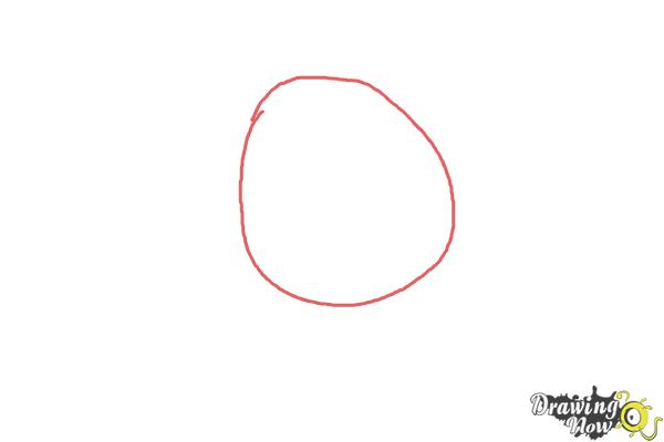 How to Draw a Chibi Kitten - Step 1 How to Draw a Chibi Kitten - Step 1