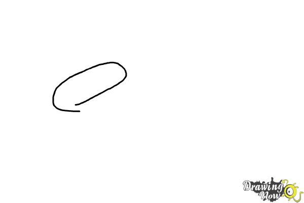 How to Draw a Cute Cat Dabbing - Step 1 How to Draw a Cute Cat Dabbing - Step 1