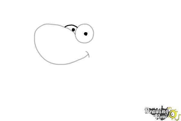 How to Draw a Cute Puppy - Step 2 How to Draw a Cute Puppy - Step 2