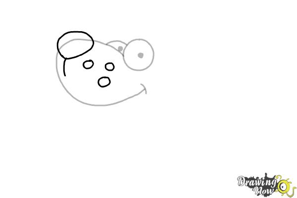 How to Draw a Cute Puppy - Step 3 How to Draw a Cute Puppy - Step 3