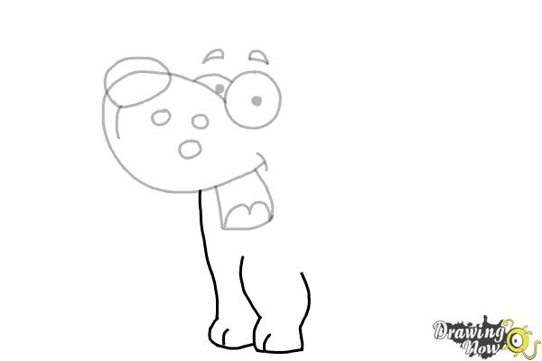 How to Draw a Cute Puppy - Step 5 How to Draw a Cute Puppy - Step 5