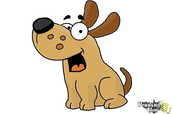How to Draw a Cute Puppy - Step 9 How to Draw a Cute Puppy - Step 9