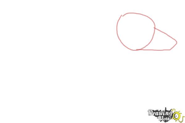 How to Draw a Dachshund - Step 1 How to Draw a Dachshund - Step 1