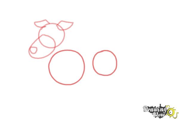 How to Draw a Dog Step by Step - Step 3 How to Draw a Dog Step by Step - Step 3