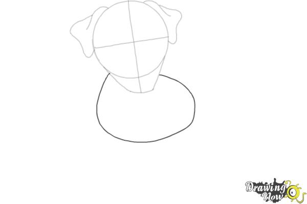 How to Draw a Dog - Step by Step - Step 3 How to Draw a Dog - Step by Step - Step 3