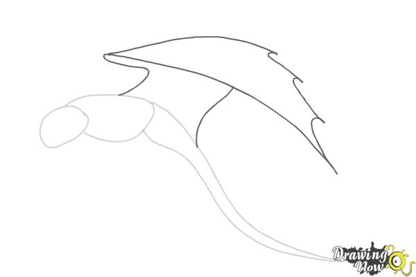 How to Draw a Dragon Step by Step - Step 2 How to Draw a Dragon Step by Step - Step 2