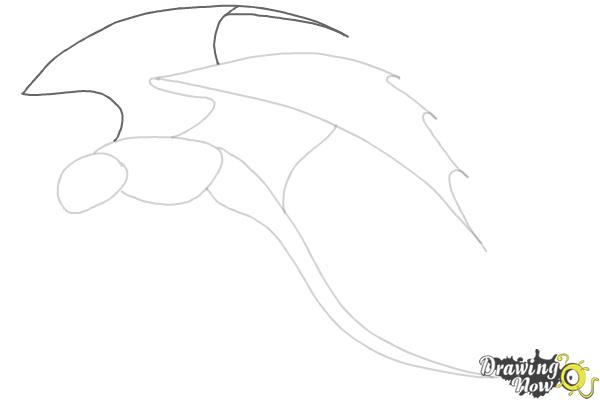How to Draw a Dragon Step by Step - Step 3 How to Draw a Dragon Step by Step - Step 3
