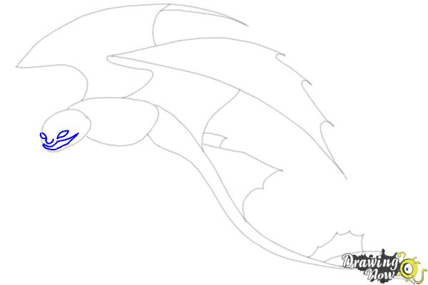 How to Draw a Dragon Step by Step - Step 5 How to Draw a Dragon Step by Step - Step 5