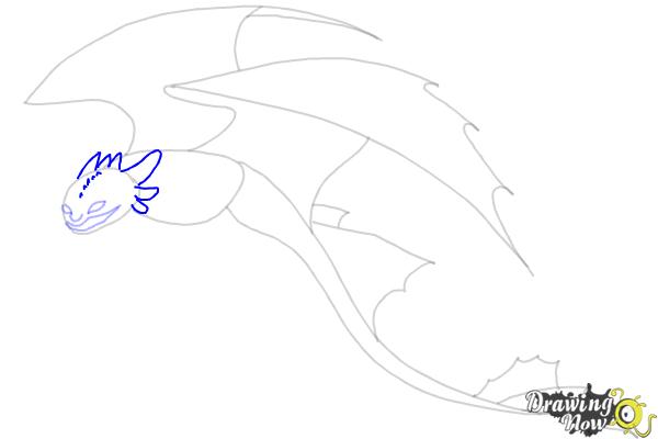 How to Draw a Dragon Step by Step - Step 6 How to Draw a Dragon Step by Step - Step 6
