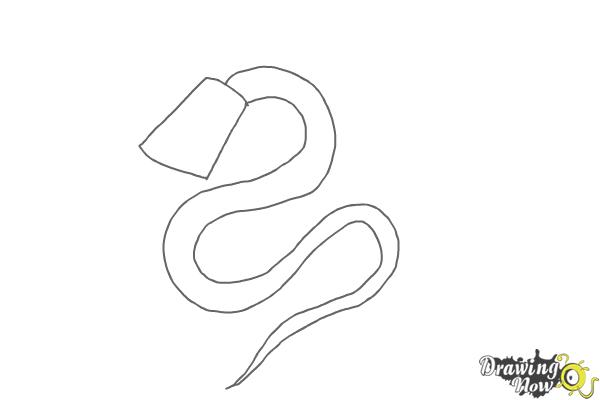 How to Draw a Dragon Tribal Tattoo - Step 1 How to Draw a Dragon Tribal Tattoo - Step 1