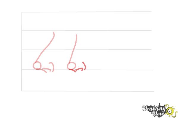 How to Draw a Female Nose - Step 6