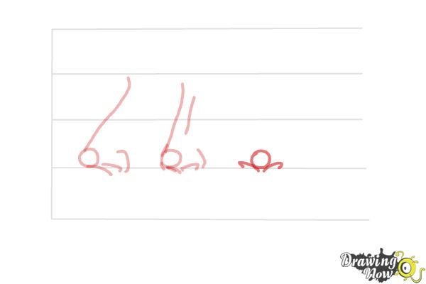 How to Draw a Female Nose - Step 8