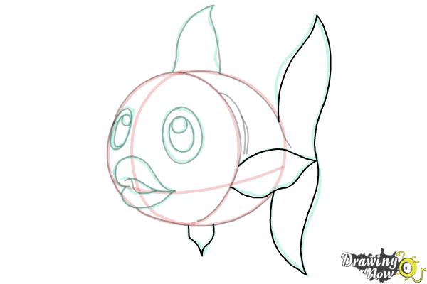 How to Draw a Fish Step by Step - Step 11
