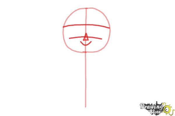 How to Draw a Girl from Animal Crossing - Step 2 How to Draw a Girl from Animal Crossing - Step 2